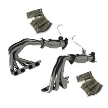 Load image into Gallery viewer, Kooks Custom Headers 2181HY30B 1-7/8in. x 2in. Tri-Y Headers; 5in. Ultra GREEN Conns./Heat Blankets. 22+Z06. for Select Chevrolet Corvette
