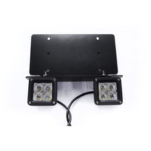 Load image into Gallery viewer, Us-License-Plate-Bracket-W-(2)-Heavy-Duty-3X3-Led-Cubes-3800-Lux