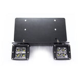 Race Sport RSNRL62-2 US License Plate Bracket w/ (2) Street Series 3x3 LED Cubes 2800 LUX