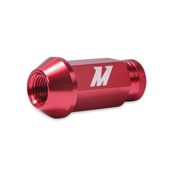 Use-Mimmmlg-15-20Lrd-~(2-Lbs.-7X5x2)~-Mishimoto-Aluminum-Locking-Lug-Nuts-M12-X-1.5-Red