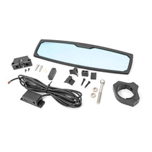 Load image into Gallery viewer, Utv-Aluminum-Rear-View-With-Mirror-Dome-Light-1.75-2-Inch-Mount-Rough-Country