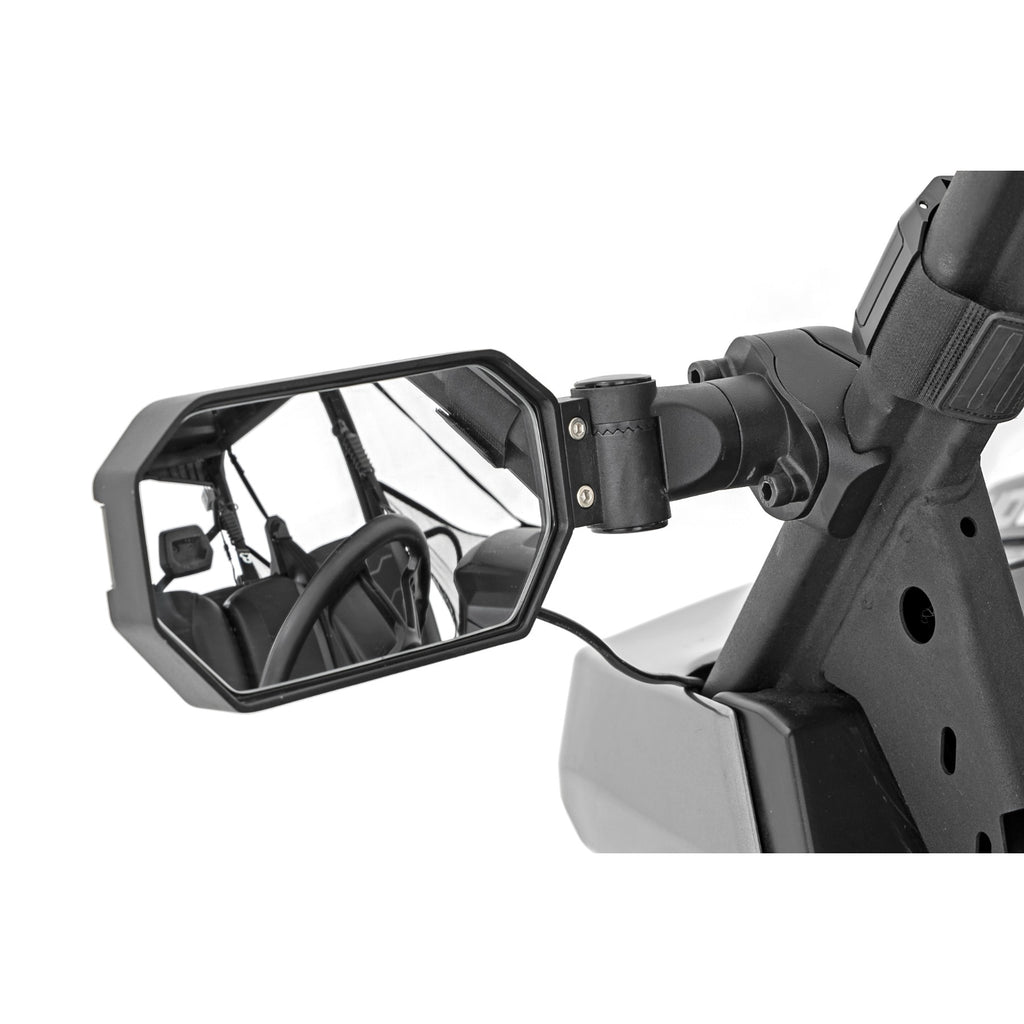 Utv-Aluminum-Side-Mirrors-WTurn-Signal-Pro-Fit-Cages-Universal-Rough-Country