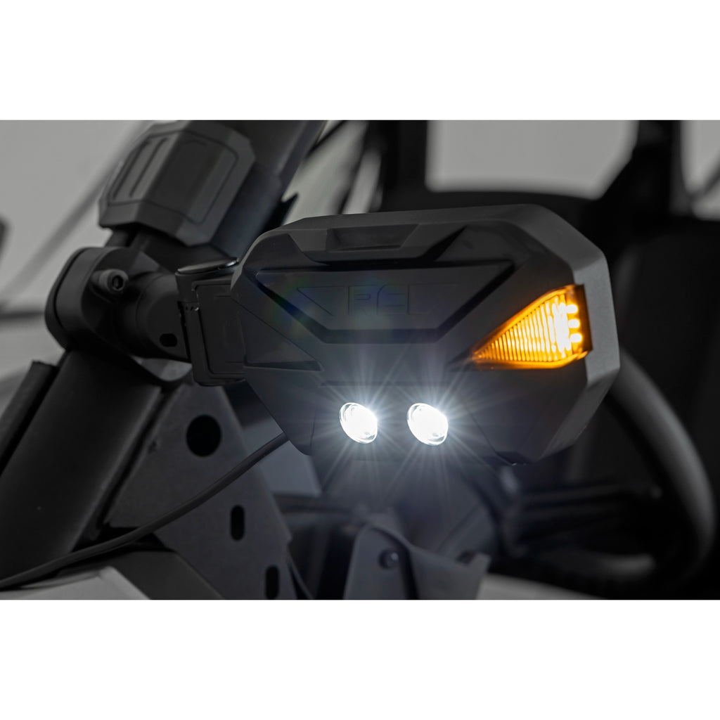 Utv-Aluminum-Side-Mirrors-WTurn-Signal-Pro-Fit-Cages-Universal-Rough-Country
