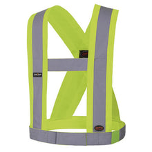 Load image into Gallery viewer, Pioneer V1040460-O/S Hi-Vis CSA Safety Sash - Adjustable - 4"/10 cm - Hi-Vis Yellow/Green -O/S - Tall