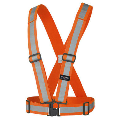 Pioneer V1040850-O/S Hi-Vis Safety Sash - 2"/5 cm - Hi-Vis Orange -O/S