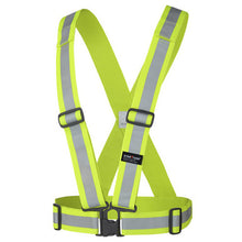 Load image into Gallery viewer, Pioneer V1040860-O/S Hi-Vis Safety Sash - 2"/5 cm - Hi-Vis Yellow/Green -O/S