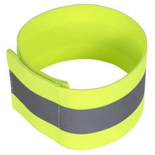 Load image into Gallery viewer, Pioneer V1041160-O/S Hi-Vis Reflective Elastic Arm Bands - Hook &amp; Loop Closure - 2" x 13"/5 cm x 33 cm -pr - Hi-Vis Yellow/Green O/S
