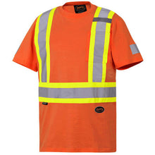 Load image into Gallery viewer, Pioneer _NOT_FOUND Hi-Vis 100% Cotton Safety T-Shirt - Hi-Vis Orange