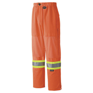 Pioneer V1070350-3XL Hi-Vis Traffic Safety Pants - Hi-Vis Orange - 3XL