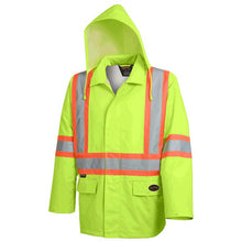 Load image into Gallery viewer, Pioneer V1081360-M The Rock Hi-Vis 300D Oxford Poly Jacket - PU Coating – Hi-Vis Yellow/Green – M