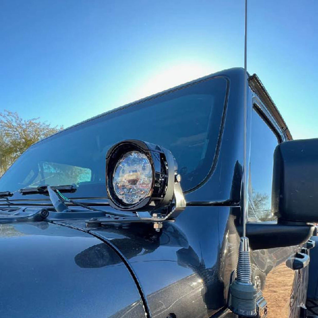 ARB V1JL1 A Pillar Mounts for Select Jeep Gladiator, Jeep Wrangler