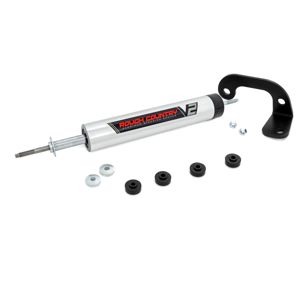V2-Steering-Stabilizer-8-Lug-Only-88-00-Chevy-C2500K2500-C3500K3500-Truck-Rough-Country