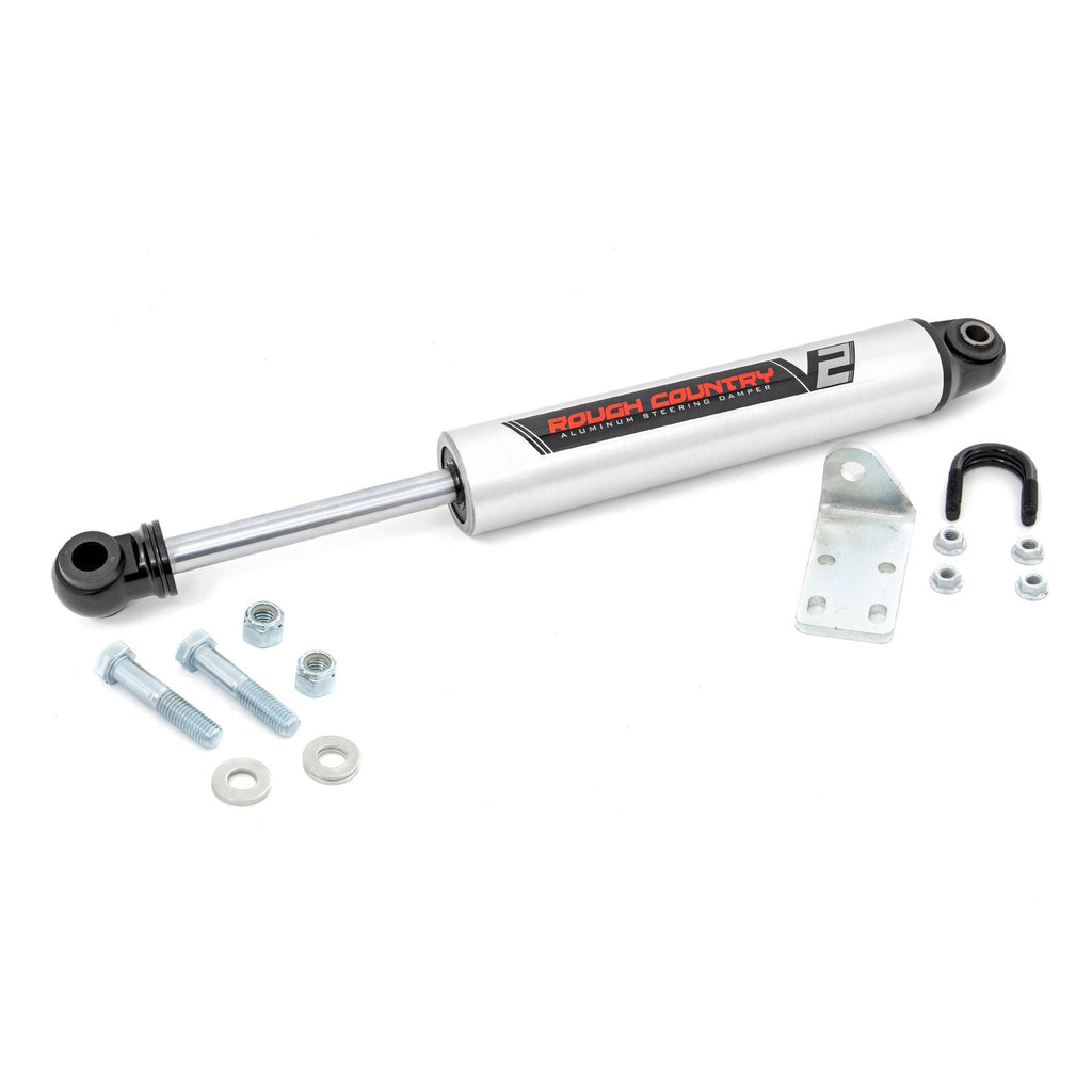 V2-Steering-Stabilizer-99-06-And-Classic-ChevyGmc-1500-Rough-Country