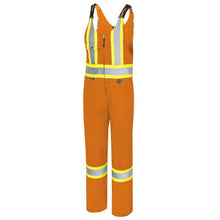 Load image into Gallery viewer, Pioneer V2030110-54 Hi-Vis Poly/Cotton Safety Overalls - Orange - 54