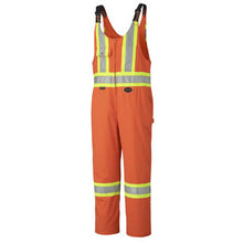 Load image into Gallery viewer, Pioneer V2030210-42 Hi-Vis Poly/Cotton Safety Overalls - Leg Zippers - Hi-Vis Orange - 42
