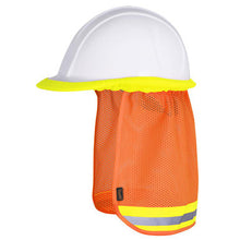 Load image into Gallery viewer, Pioneer V2051550-O/S Hi-Vis Mesh Cooling Hard Hat  Sunshade - Hi-Vis Orange - O/S