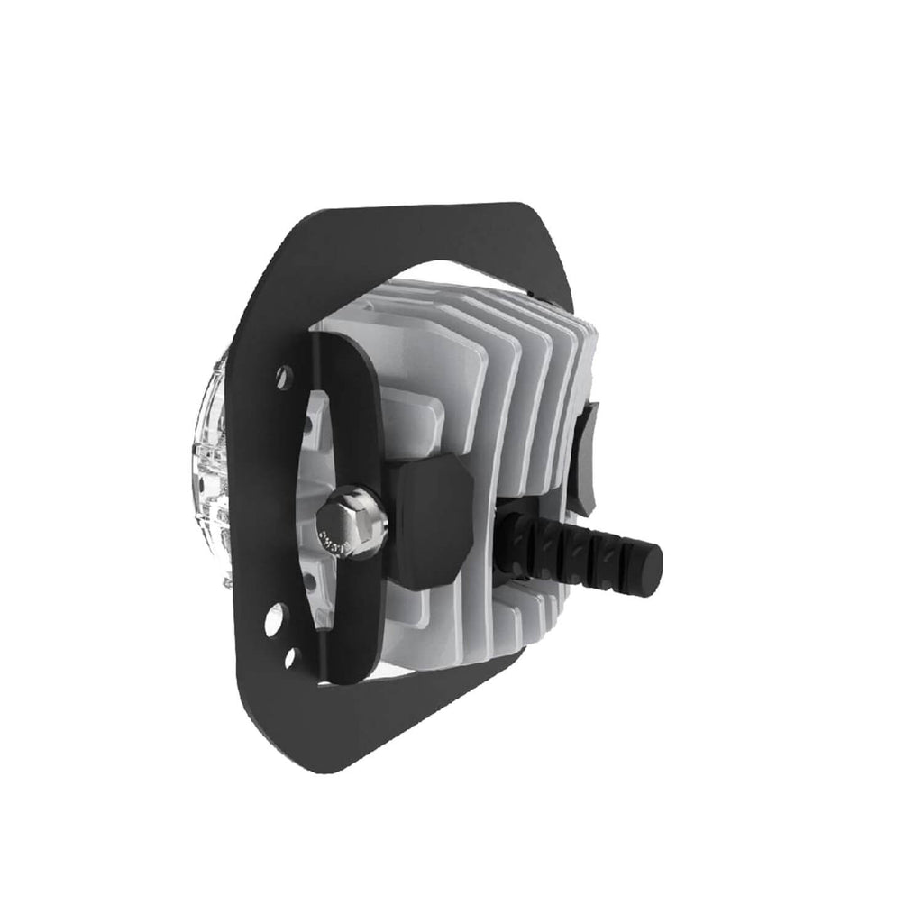 ARB V3JW1 1 Piece Bumper Quato Fog Mounts for Select Jeep Gladiator, Jeep Wrangler, Jeep Wrangler JK