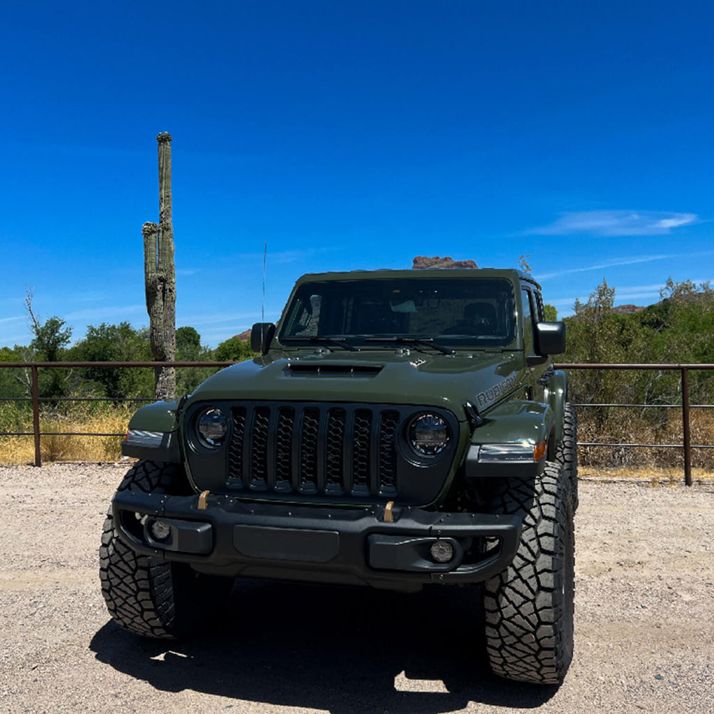 ARB V3JW2 3 Piece Modular Bumper Quatro Fog Mount for Select Jeep Gladiator, Jeep Wrangler