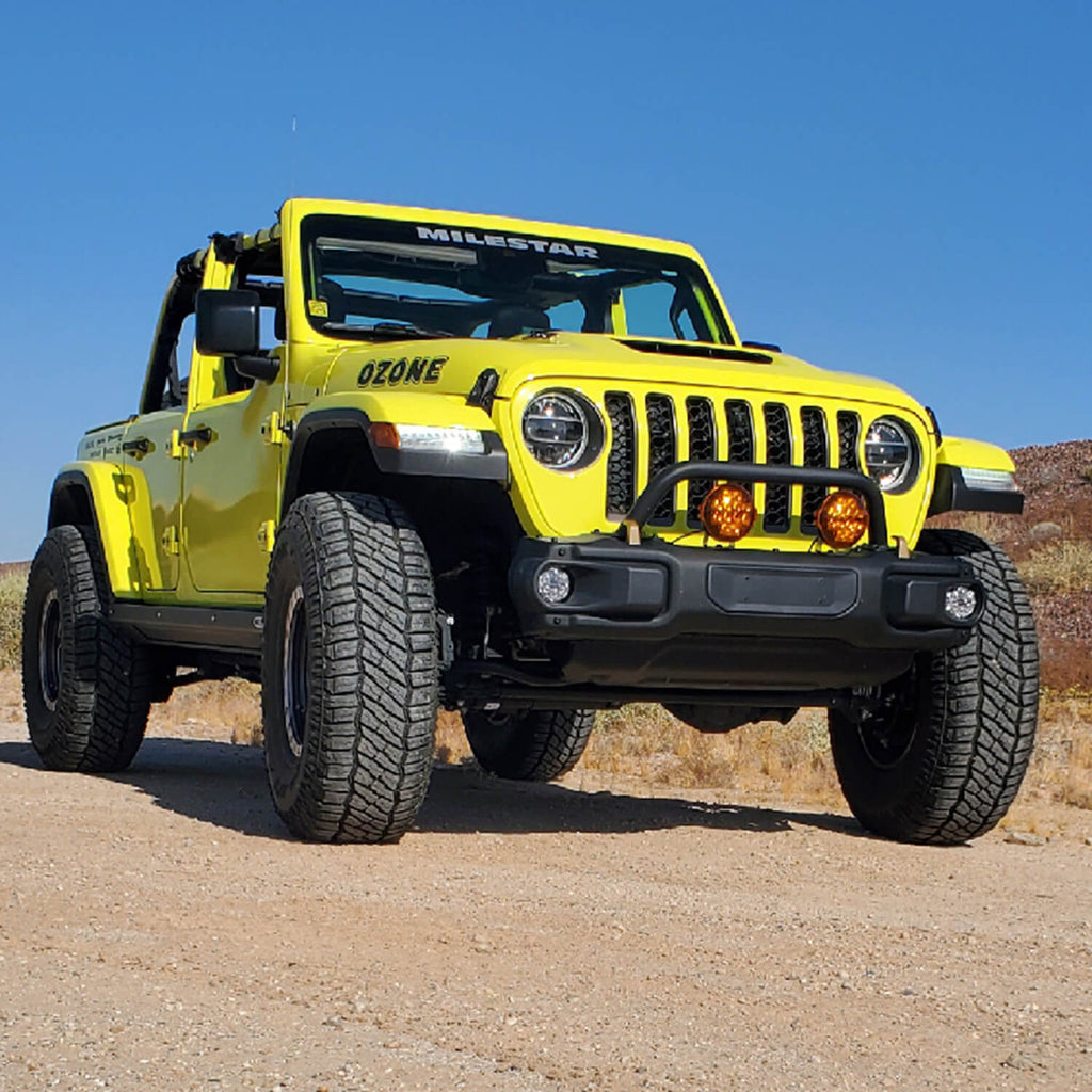 ARB V3JW2 3 Piece Modular Bumper Quatro Fog Mount for Select Jeep Gladiator, Jeep Wrangler