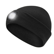 Load image into Gallery viewer, Pioneer V4020940OS Knit Toque with LED Headlight - Black - O/S