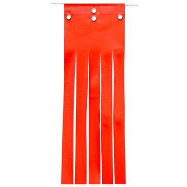 Pioneer V6021560-O/S Hi-Vis Shredded Flag - Orange - 6" x 18"/15.2 cm x 45.7 cm