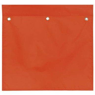 Pioneer V6300960-O/S Polyester Flag With Waterproof Coating - Hi-Vis Orange - 16" x 16"/40,6 cm x 40,6 cm