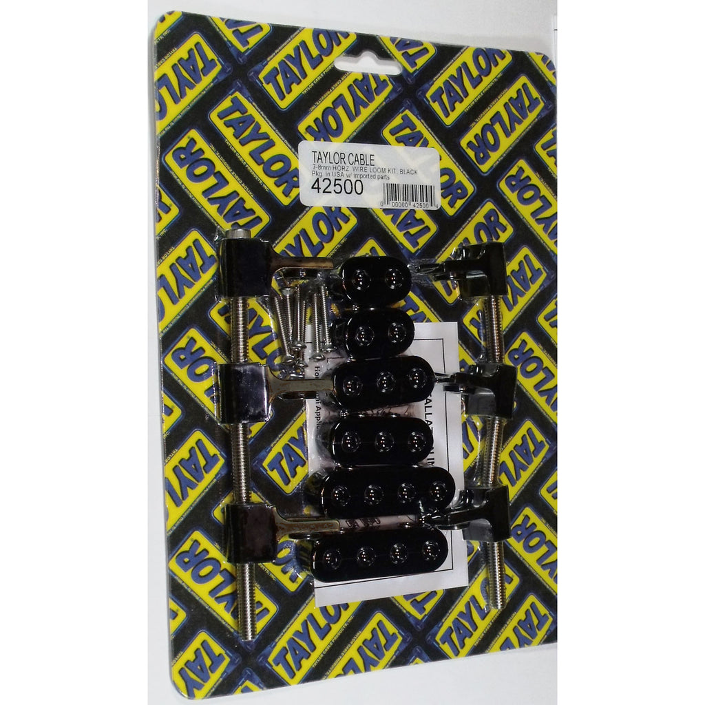 V8-Horizontal-Wire-Loom-Kit-Black-7-8Mm