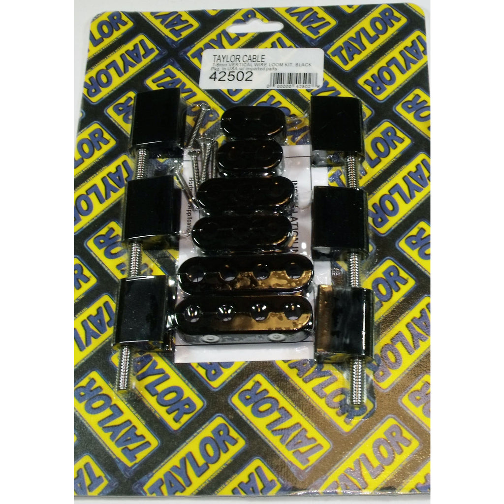 V8-Vertical-Wire-Loom-Kit-Black-7-8Mm