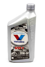 Load image into Gallery viewer, VALVOLINE 822347-C HP 20w50 Racing Oil VR1 1 QT.