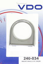 Load image into Gallery viewer, VDO 240-034 Chrome One Hole 2-1/16in Mount Bracket