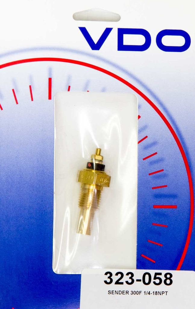 VDO 323-058 300f Temp Sender1/4-18np
