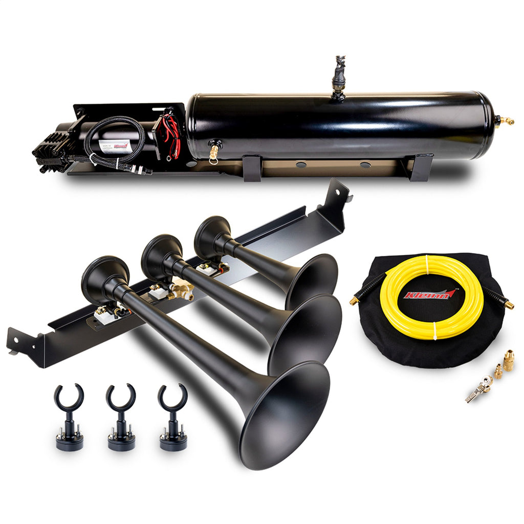 Kleinn Automotive Air Horns VELO-734 Onboard Air System w/Horns for Select Ford F-150