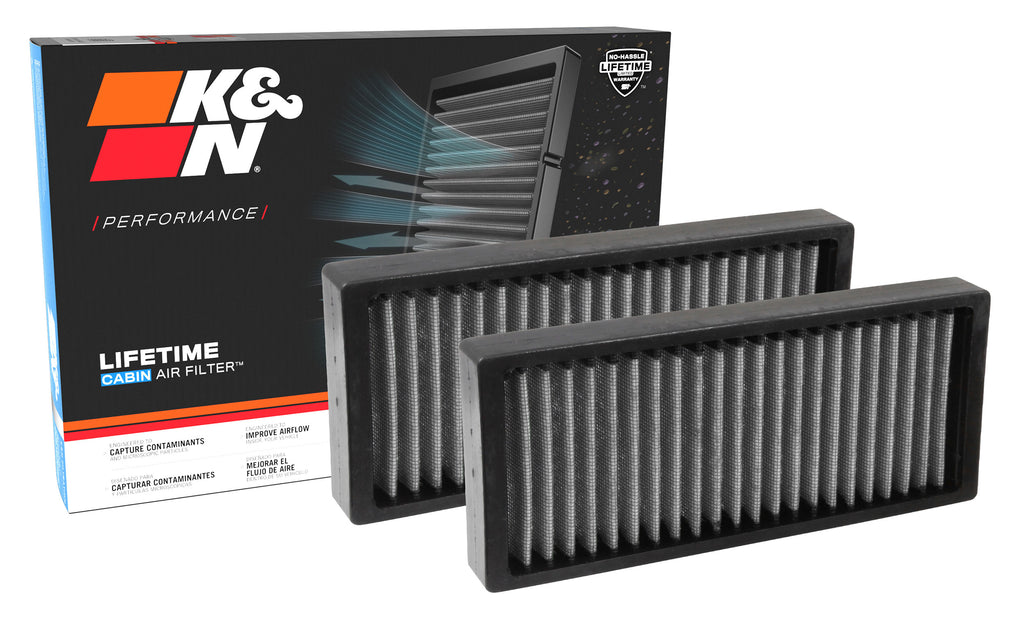 K&N VF1002 Cabin Air Filter for Select INFINITI QX56, Nissan Armada, Nissan Pathfinder Armada, Nissan TITAN