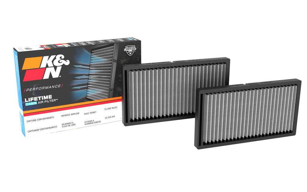 K&N VF1019 Cabin Air Filter for Select Lexus RZ300e, Lexus RZ350e, Lexus RZ450e, Lexus RZ550e, Subaru Solterra, Toyota bZ4X