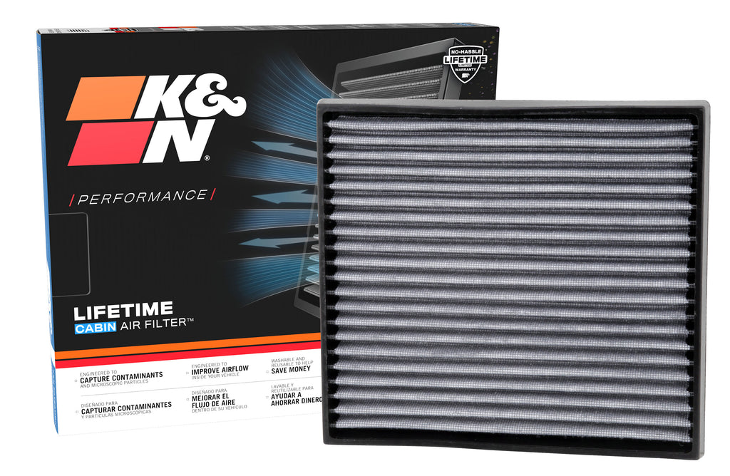 K&N VF2008 Cabin Air Filter for Select Lexus IS300, Lexus RX300, Toyota Highlander