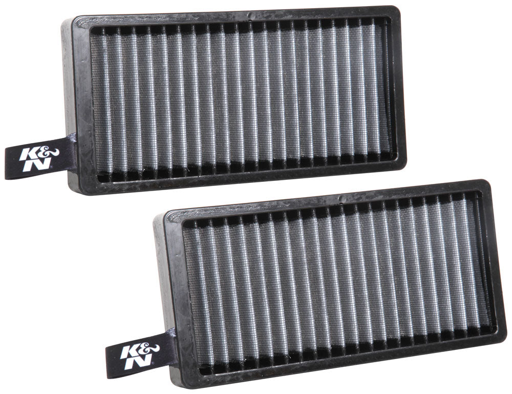 K&N VF2060 Cabin Air Filter for Select BMW 118i, BMW 120i, BMW 128ti, BMW 220i, BMW 220i Gran Coupe, BMW M135i, BMW X1, BMW X2, BMW i3, BMW i3s, Mini Cooper, Mini Cooper Clubman, Mini Cooper Countryman
