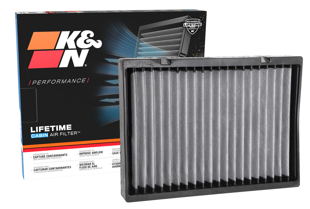 K&N VF2066 Cabin Air Filter for Select Mercedes-Benz AMG GT 43, Mercedes-Benz AMG GT 53, Mercedes-Benz C300, Mercedes-Benz C350e, Mercedes-Benz C400, Mercedes-Benz C43 AMG, Mercedes-Benz C450 AMG, Mercedes-Benz C63 AMG, Mercedes-Benz C63 AMG S,