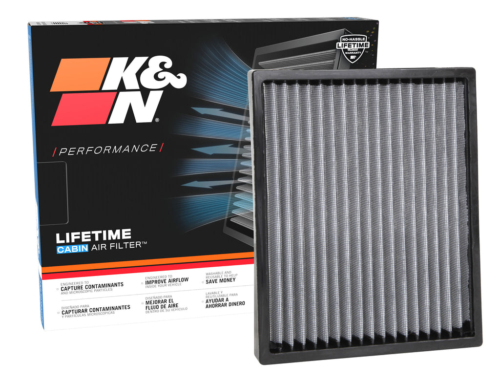 K&N VF2072 Cabin Air Filter for Select Hyundai Ioniq, Hyundai Tucson, Kia Niro, Kia Niro EV