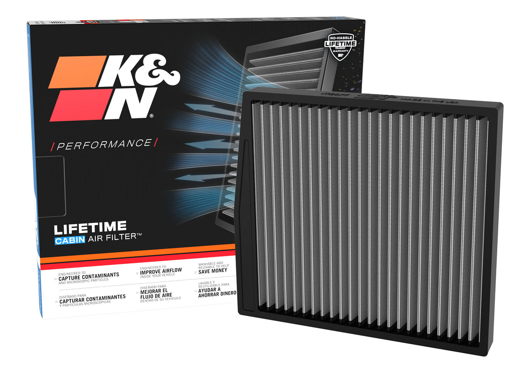 K&N VF2077 Cabin Air Filter for Select Volvo C70, Volvo S60, Volvo S80, Volvo V70, Volvo XC70, Volvo XC90