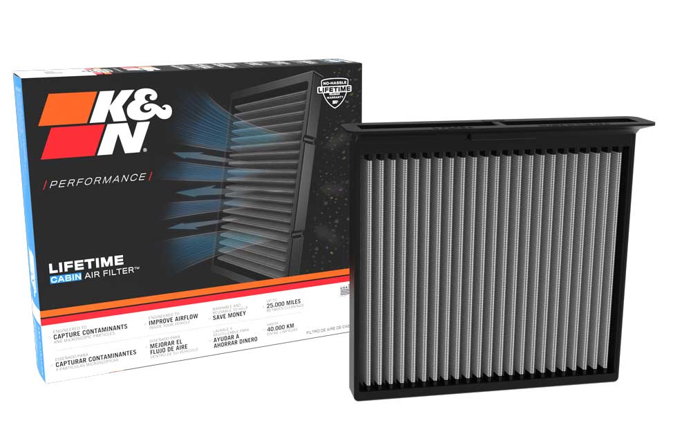 K&N VF2084 Cabin Air Filter for Select Subaru Crosstrek, Subaru Forester, Subaru Impreza, Subaru WRX, Subaru XV