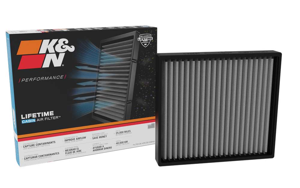 K&N VF2087 Cabin Air Filter for Select Rivian R1S, Rivian R1T