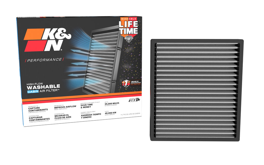 K&N VF2089 Cabin Air Filter for Select INFINITI EX35, INFINITI EX37, INFINITI FX35, INFINITI FX37, INFINITI FX50, INFINITI G25, INFINITI G37, INFINITI M35, INFINITI M45, INFINITI Q40, INFINITI Q50, INFINITI Q60, INFINITI QX56, INFINITI QX70, INFINITI