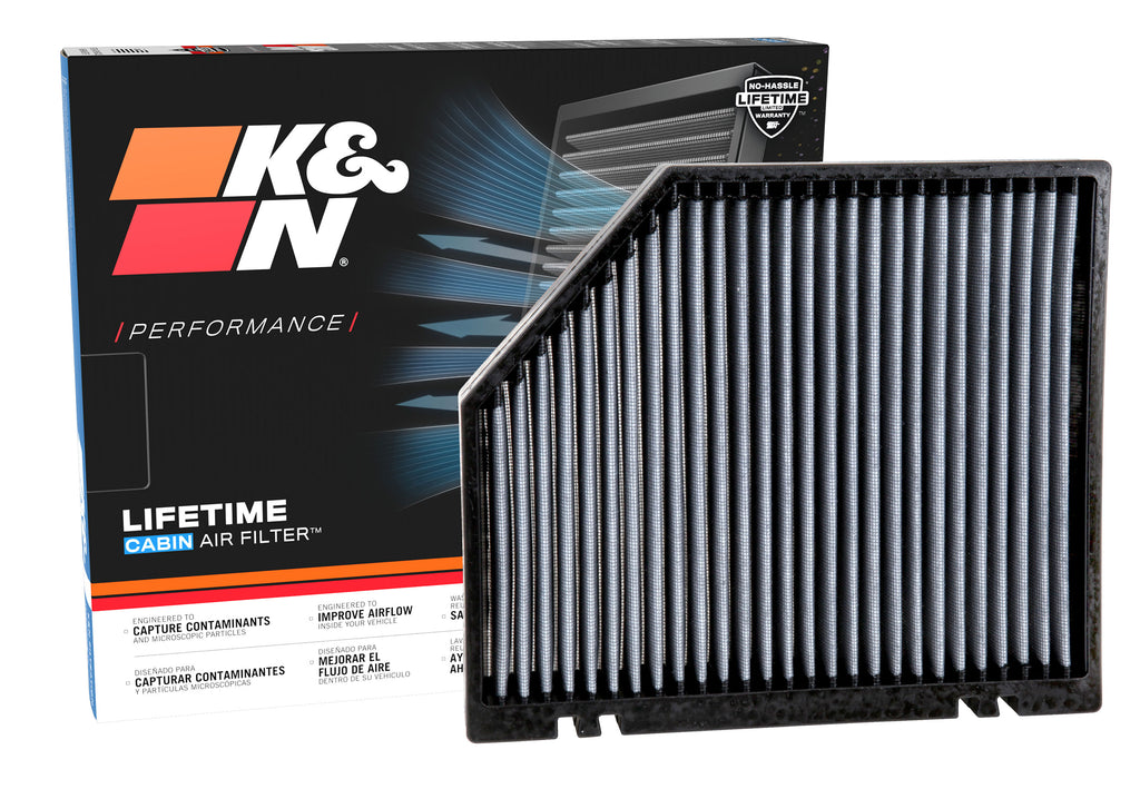 K&N VF3009 Cabin Air Filter for Select Audi A4, Audi A4 Quattro, Audi A4 allroad, Audi A5, Audi A5 Quattro, Audi Q5, Audi RS5, Audi S4, Audi S5, Audi SQ5, Audi allroad, Porsche Macan