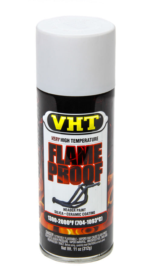 VHT SP101 Flat White Hdr. Paint Flame Proof