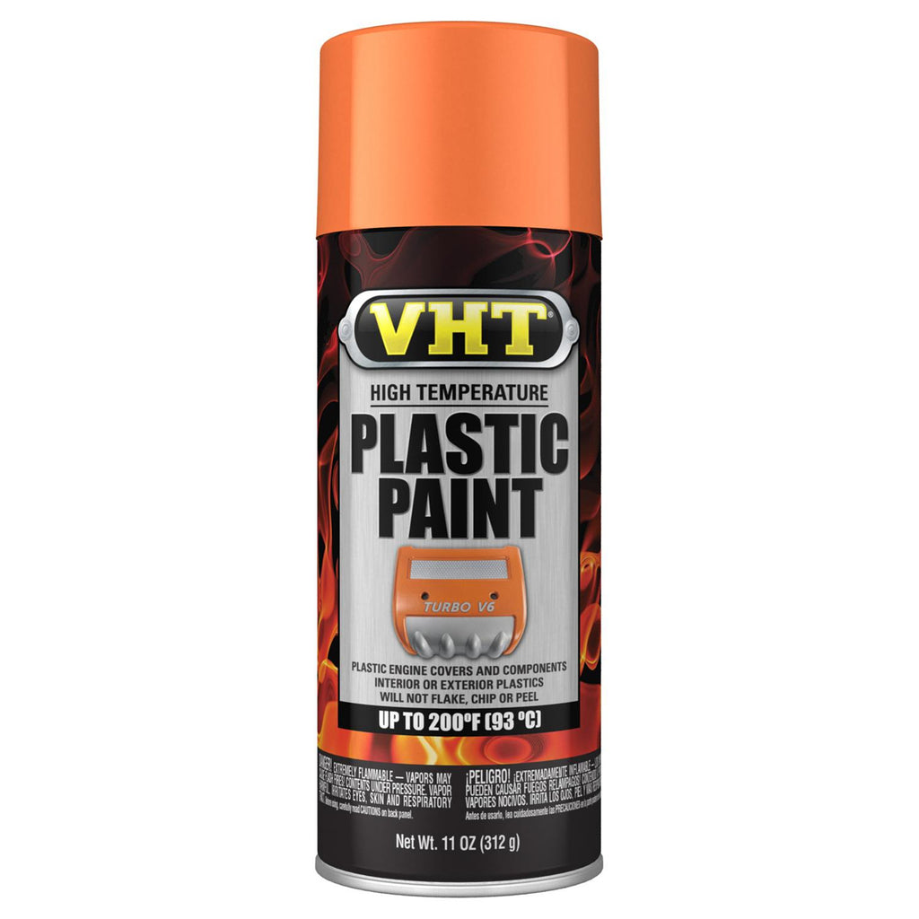 VHT SP823 High Temperture Plastic Paint Gloss Orange 11oz.