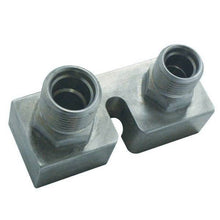Load image into Gallery viewer, VINTAGE AIR 045017 Ford Compressor Block Fi tting Straight #8 - #10
