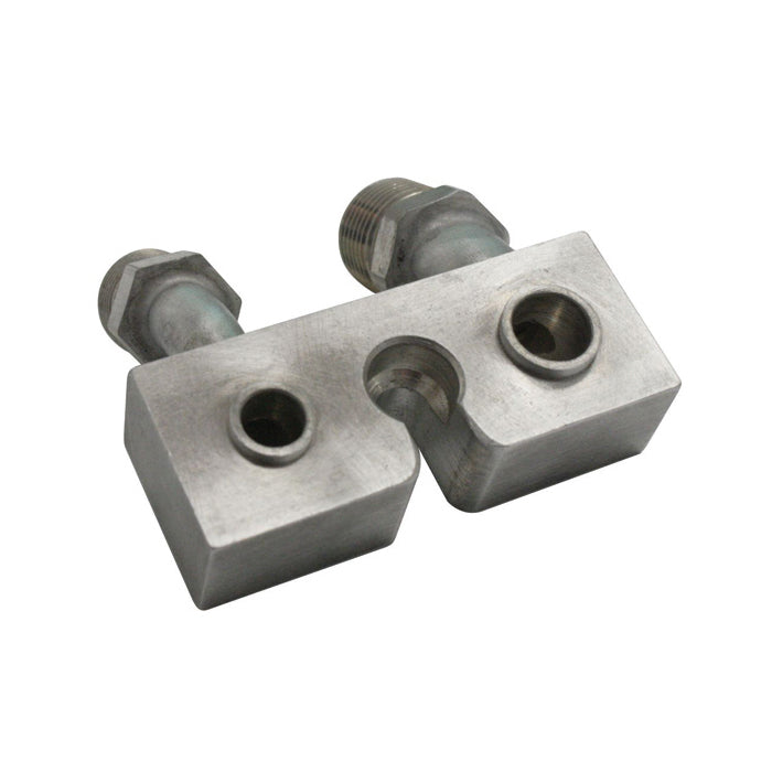 VINTAGE AIR 045018 Ford Compresson Block Fi tting 90degree -8 to -10