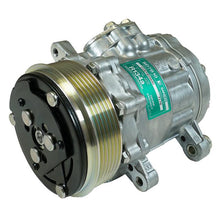 Load image into Gallery viewer, VINTAGE AIR 04670-MTA Sanden A/C Compressor 6 Groove Standard Finish