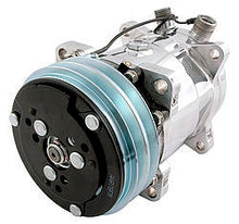 Load image into Gallery viewer, VINTAGE AIR 04808-VUA 508 Compressor 2GROOVE P ULLEY PLAIN FINISH