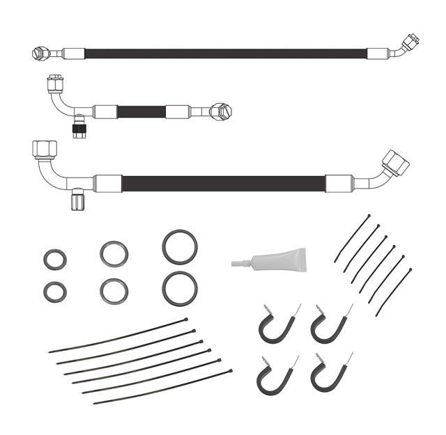 VINTAGE AIR 521290 Standard Hose Kit 67-68 Camaro/Firebird